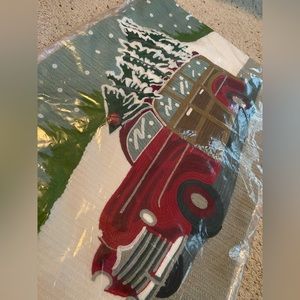 Pottery Barn - Christmas Tree Wagon Pillow Cover